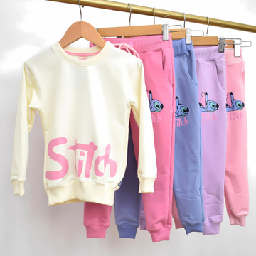 Conjunto de Sudadera con Estampado de Stitch