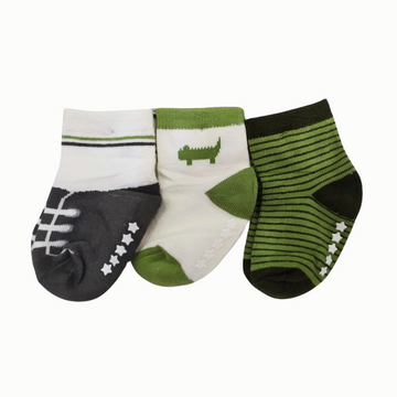 Set de 3 Medias para Bebé – Suavidad, Estilo y Comodidad en Cada Par