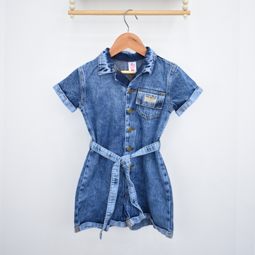 Enterizo Corto en Denim