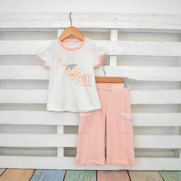 Conjunto "Love Fresa"