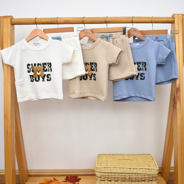Conjunto Bermuda Super Oso
