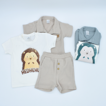 Conjunto de Bebé de 3 Piezas erizo