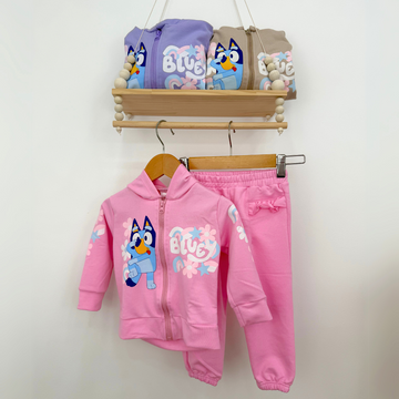 Conjunto de Sudadera Deportivo Estampado Bluey