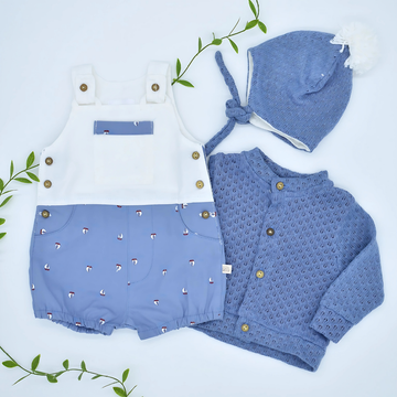 Asoleador para Bebé con Saco y Gorrito