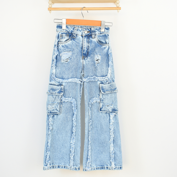 Jean Cargo en Denim
