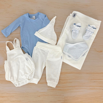 Kit de Primer Dia de 7 Piezas Bebé Niño