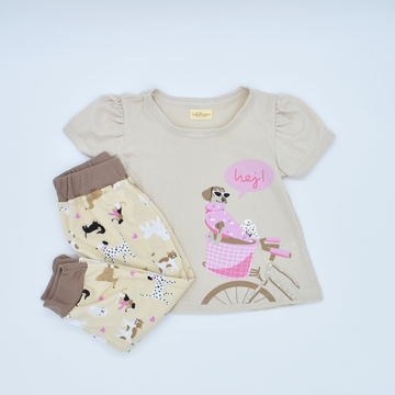 Pijama “Dog Lover” Manga Corta