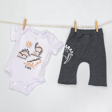 Set Dino Explorador Body + Pantalón
