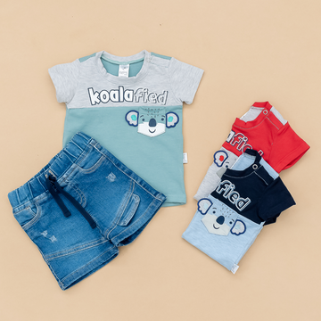 Conjunto de Bebé con Estampado de Koala