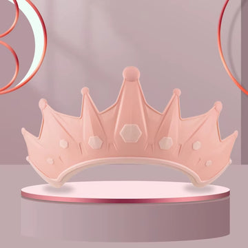 Visera Protectora de Baño para Bebé en Forma de Corona