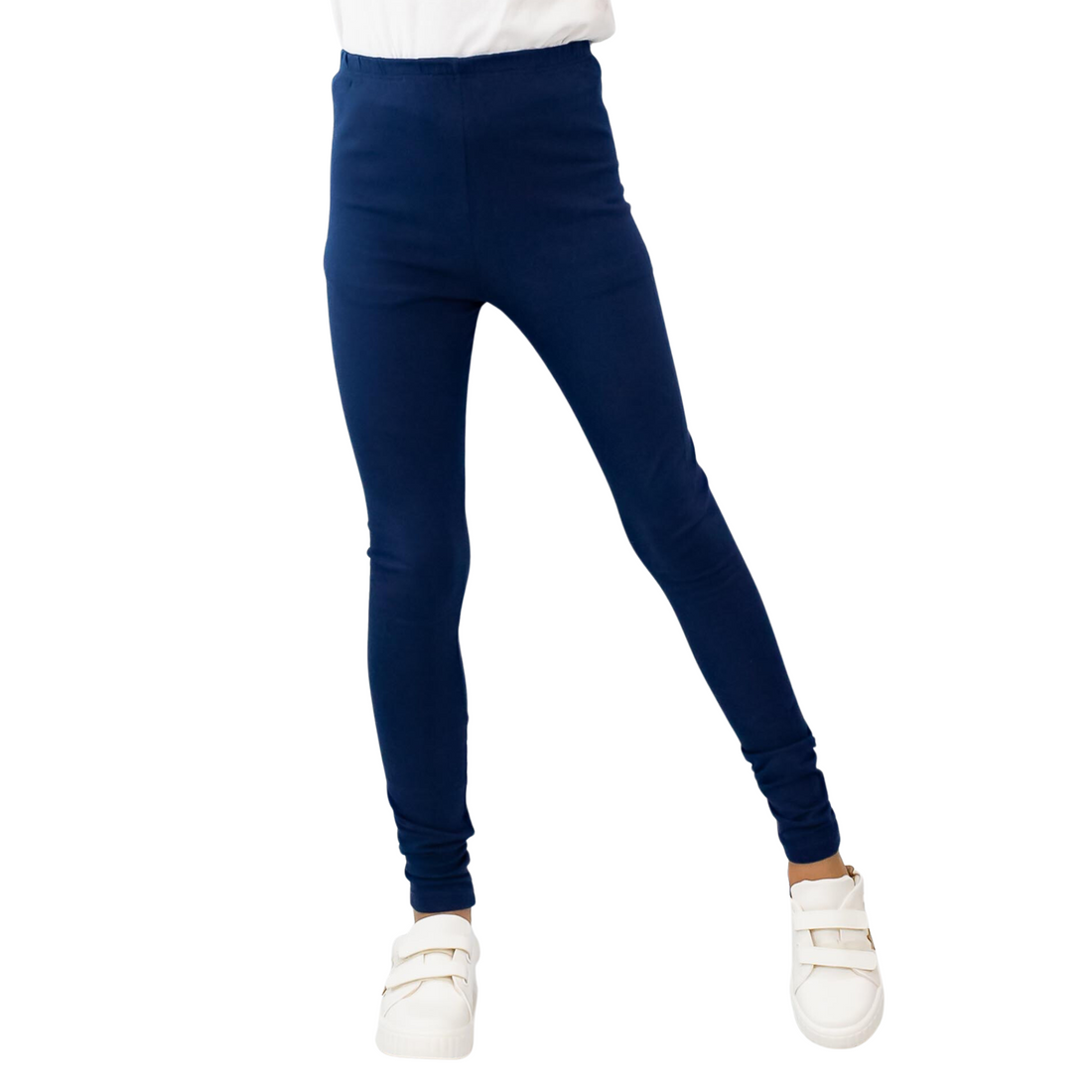 Leggins Niña Solo Tono Algodón