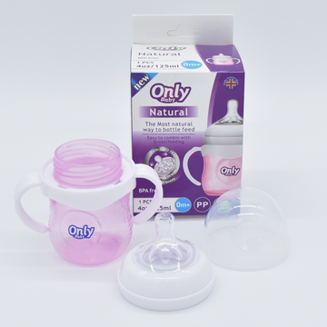Tetero Only Baby 4 oz – Con asas