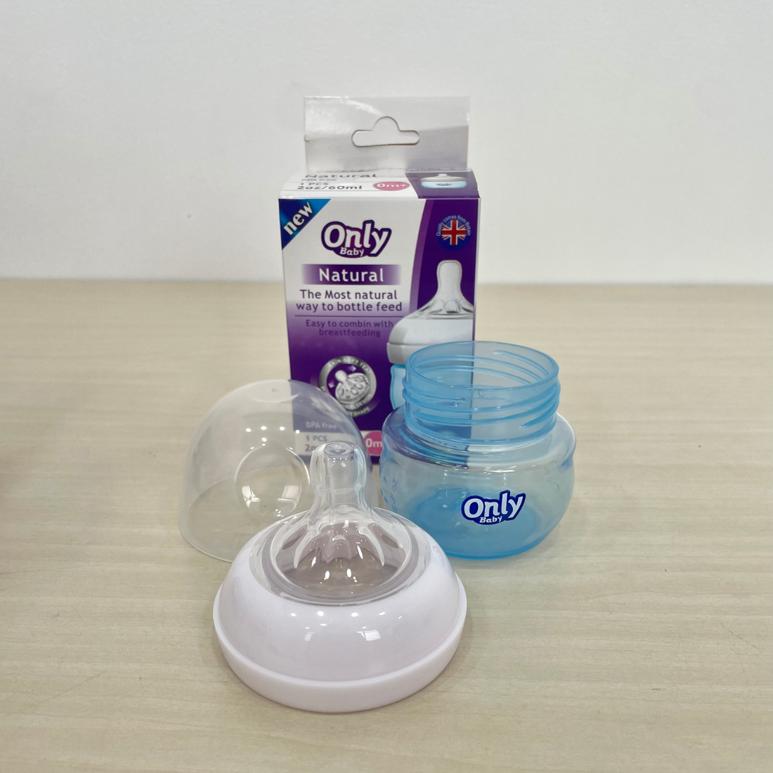 Tetero Only Baby 2 oz – Ideal para Recién Nacidos