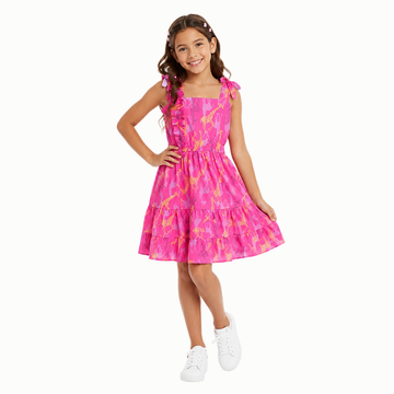 Vestido De Niña En Resorte