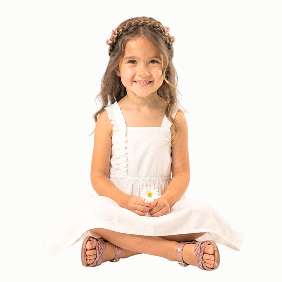 Vestido Niña Blanco