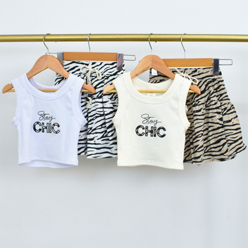 Conjunto de Falda y Blusa