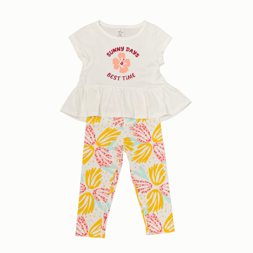 Conjunto x2 piezas Bebe Niña