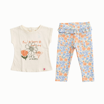 Conjunto Bebe Niña x2 Piezas
