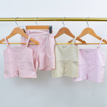 Conjunto Niña De Short Y Blusa Prada