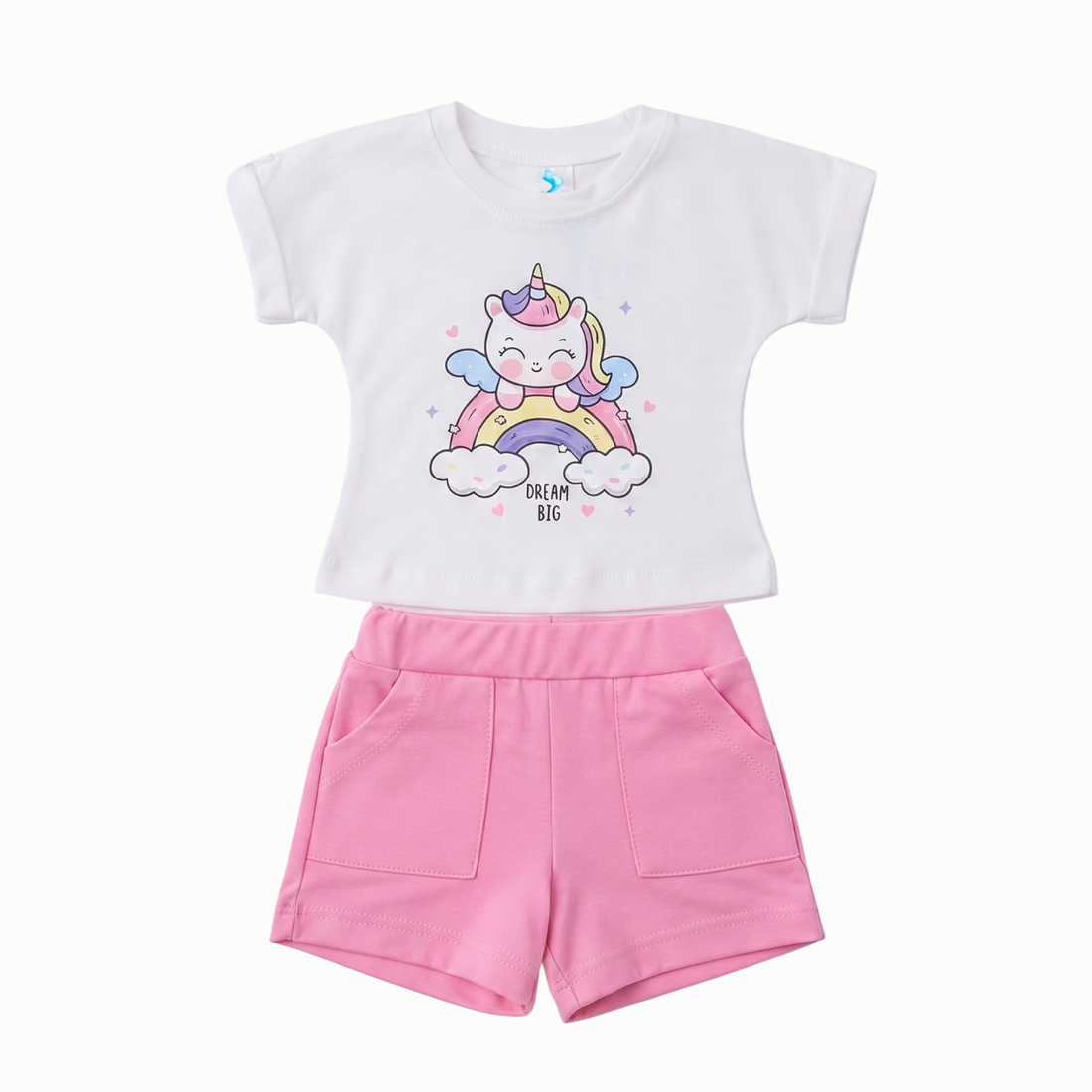 Conjunto en Short Unicornio
