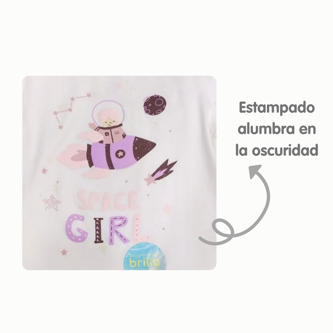 Pijama Infantil “Space Girl”