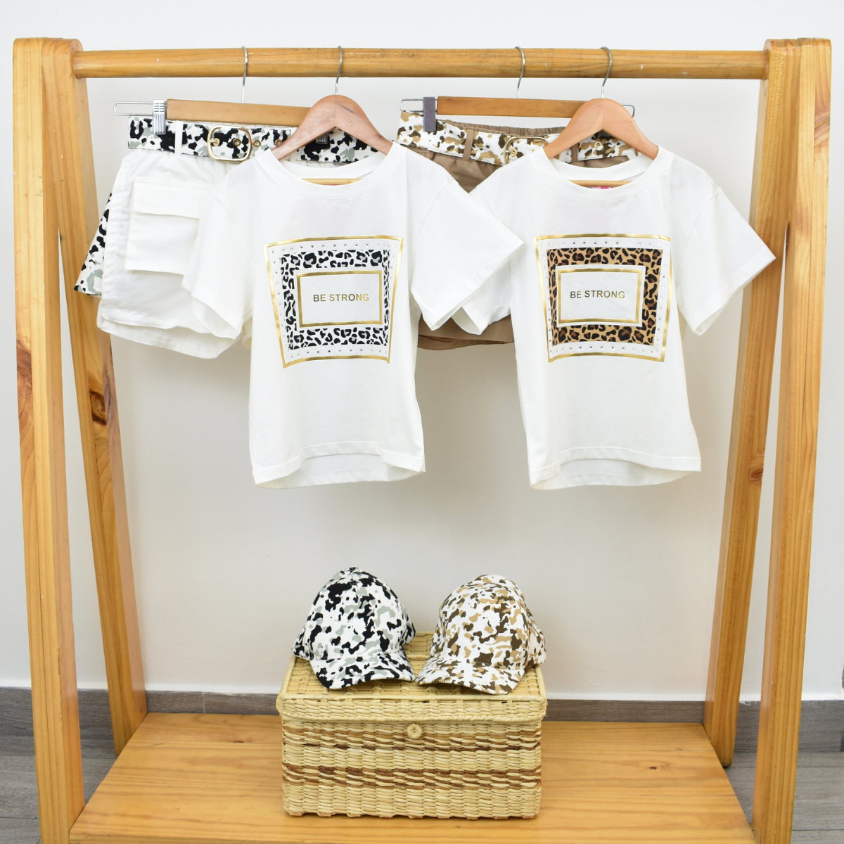 Conjunto Short  Animal Print