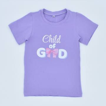 Camiseta Estampada Lila