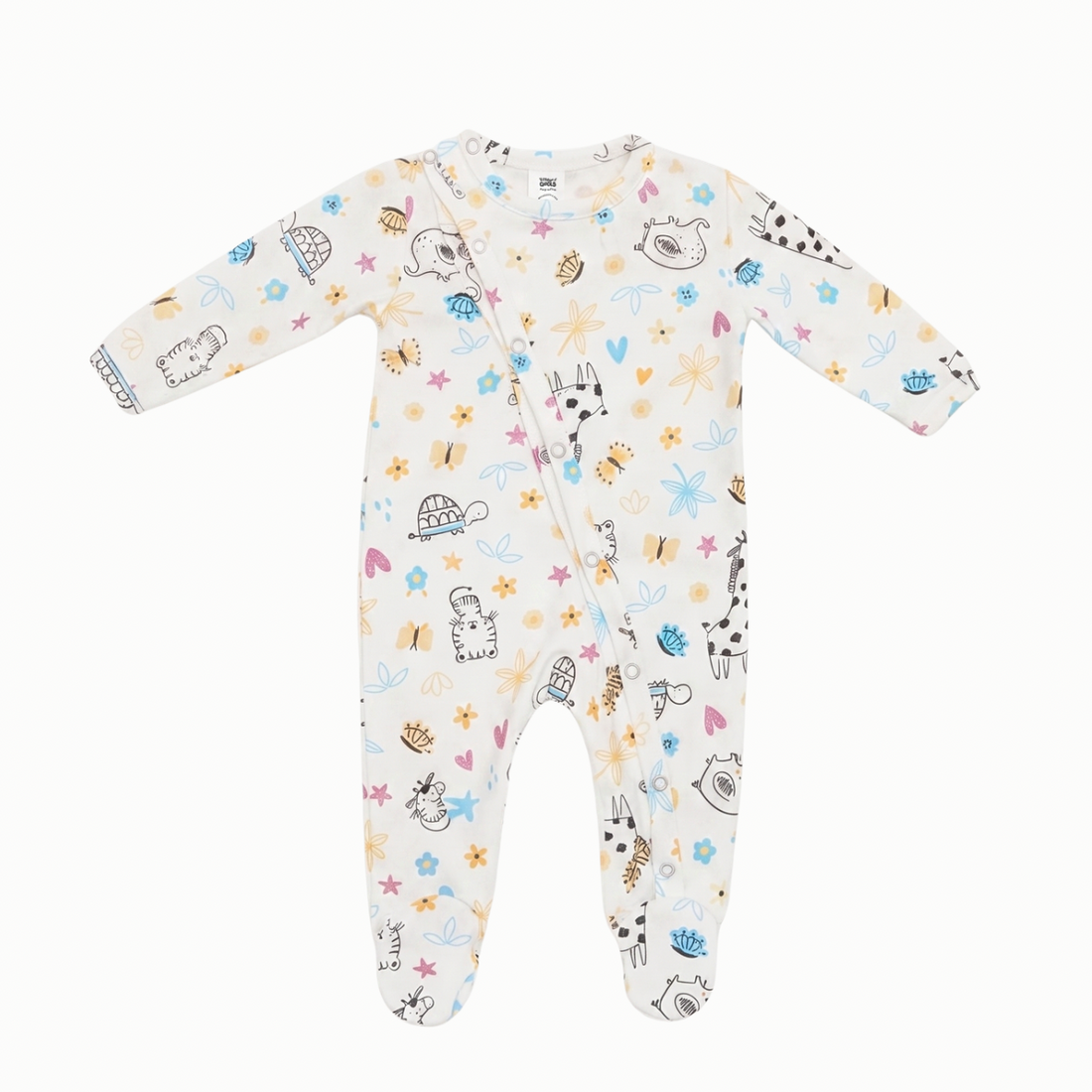 Pijama Enteriza De Bebé Animalitos