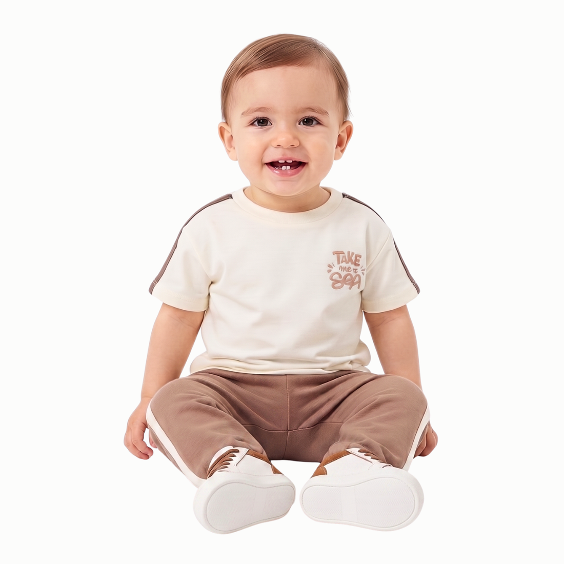 Conjunto De Bebé Sudadera Letras