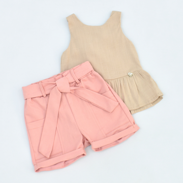 Conjunto Short Y Blusa Chalis