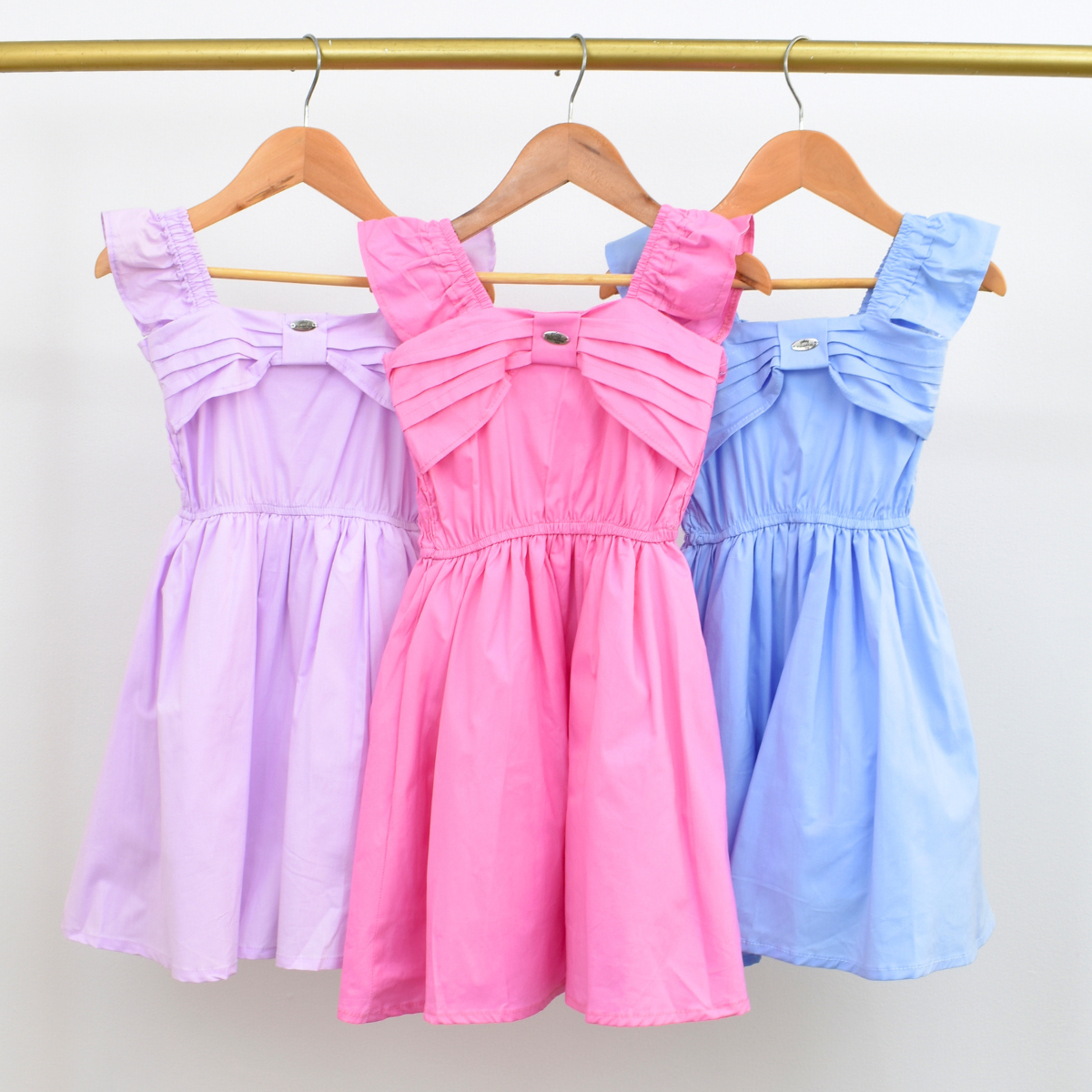 Vestido Moño Prensado