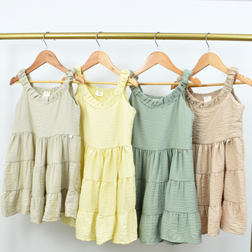 Vestido de Verano en Muselina Corrugada