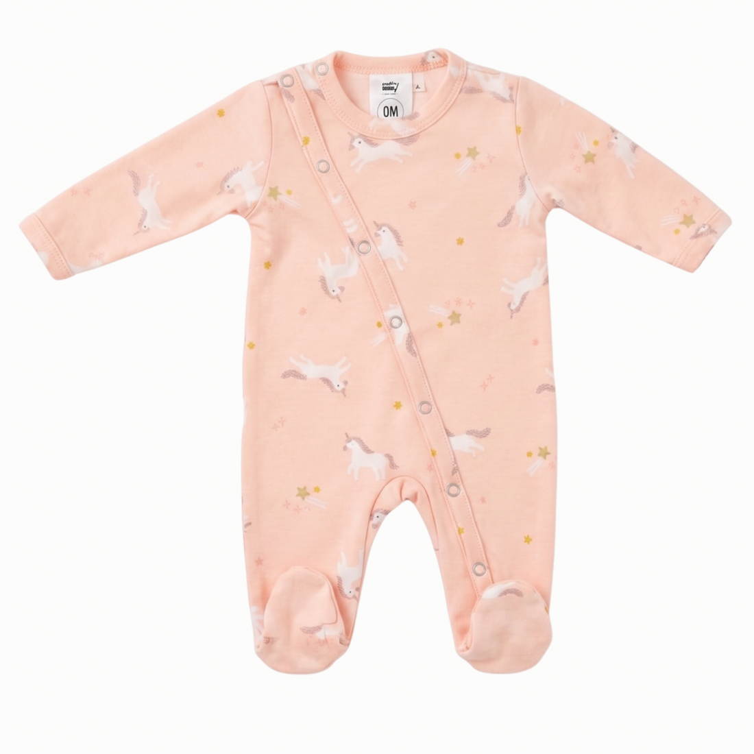 Pijama Enteriza De Bebé Unicornios