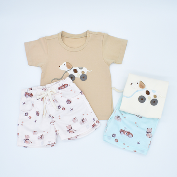 Conjunto En Bermuda Bebe Niño