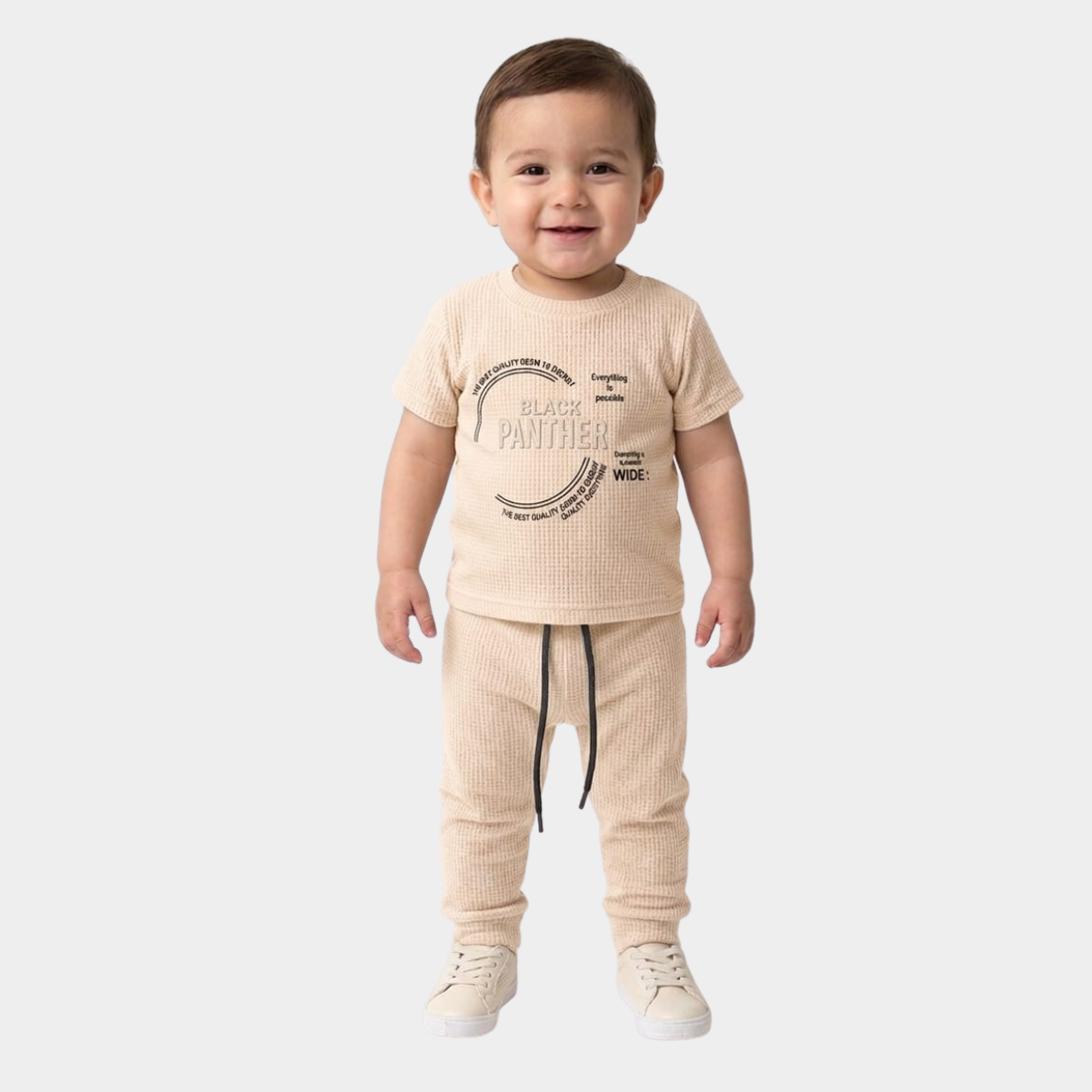 Conjunto En Sudadera Bebe Niño