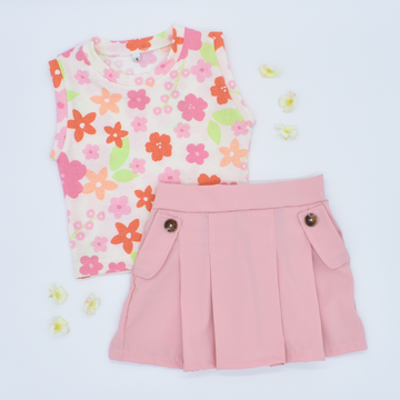 Conjunto de Falda y Blusa