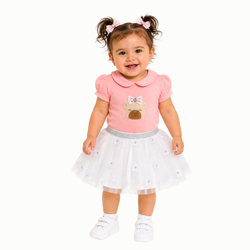Conjunto En Falda De Tull