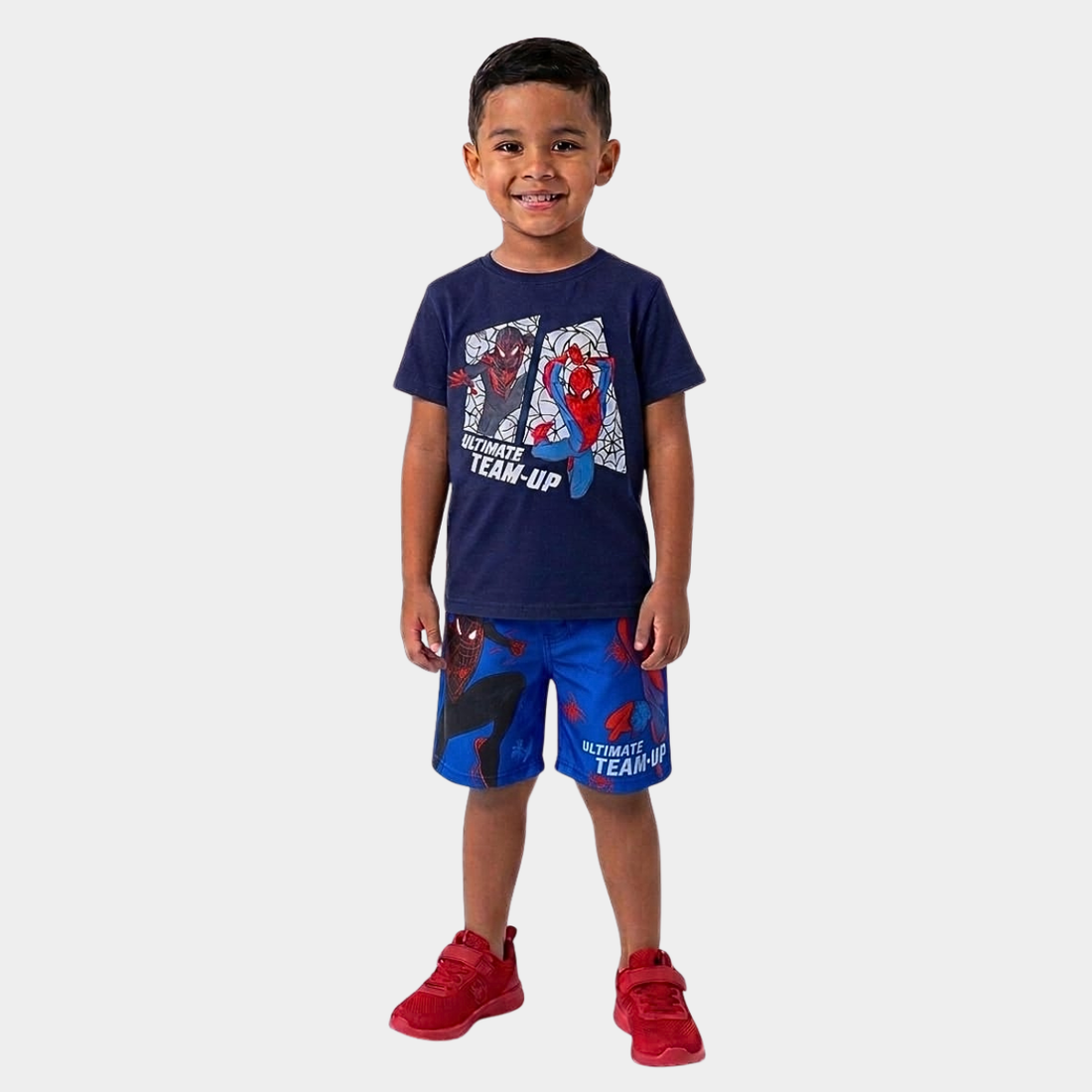 Conjunto Pantaloneta de Spiderman