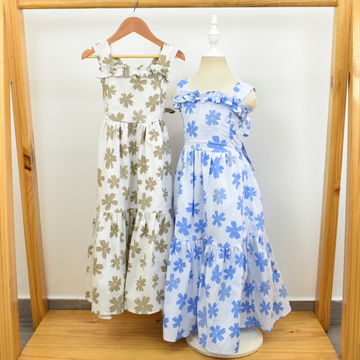 Vestido Largo Floreado