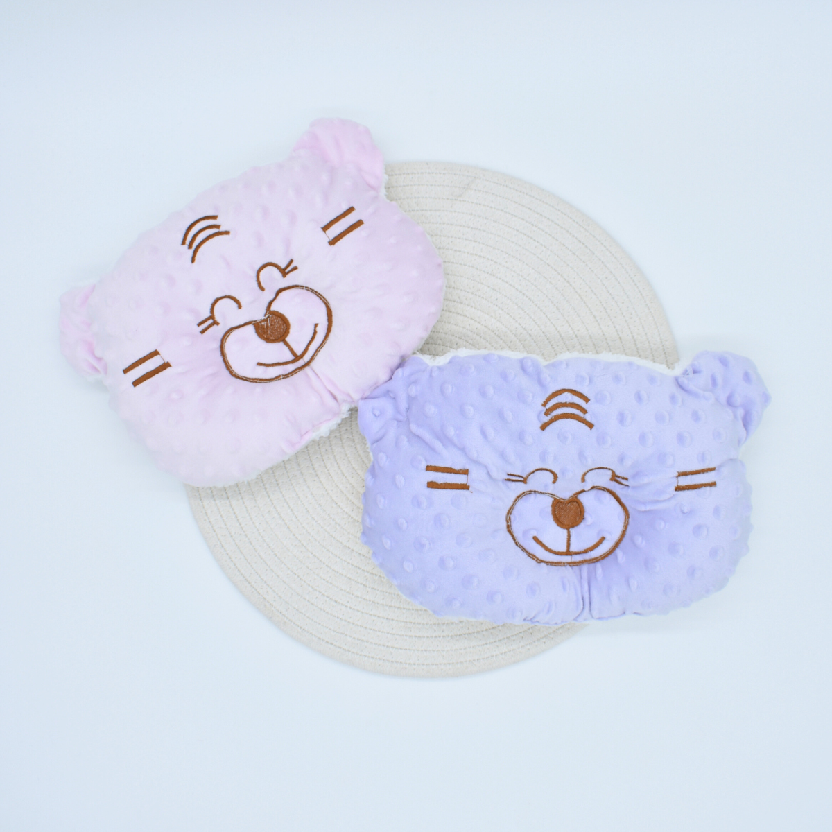 Almohada Moldeadora con Cara de Osito