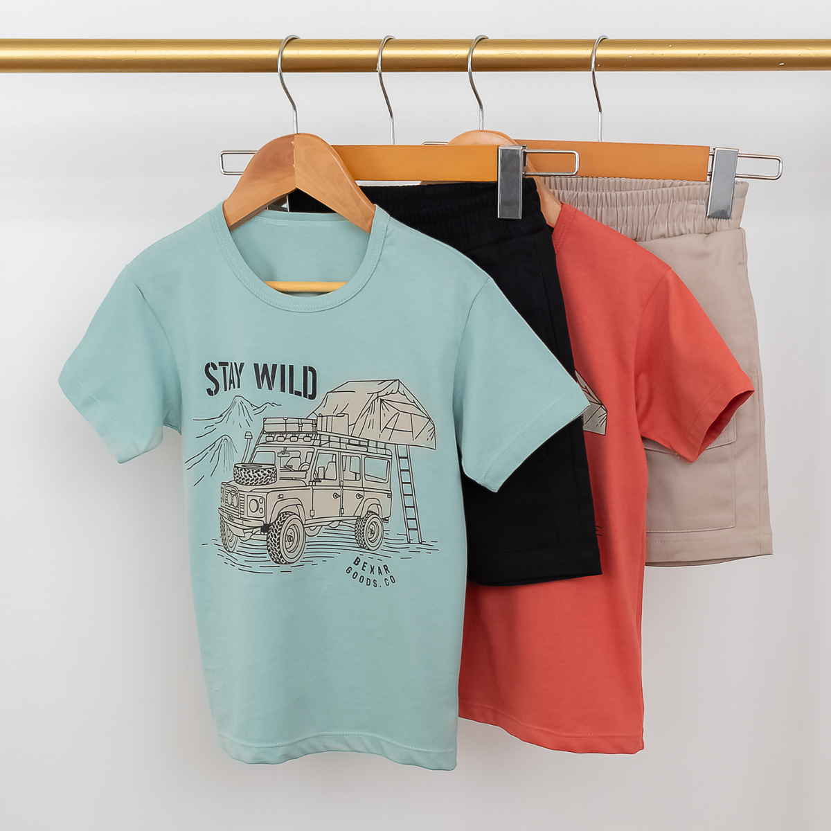 Conjunto Drill y Camiseta Niño