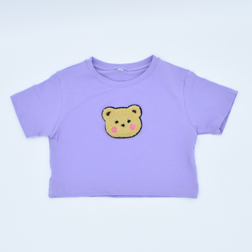 Blusa con Aplique de Oso