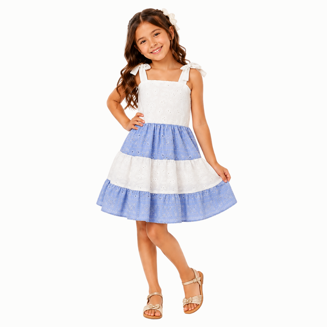 Vestido Hoja Rota Niña