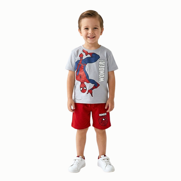 Conjunto En Bermuda Wonder Spiderman