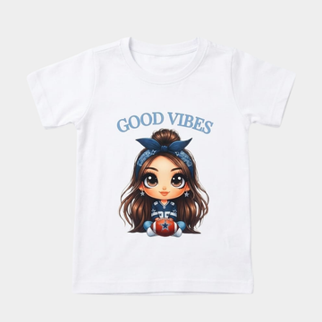 Blusa Good vibes futbol americano