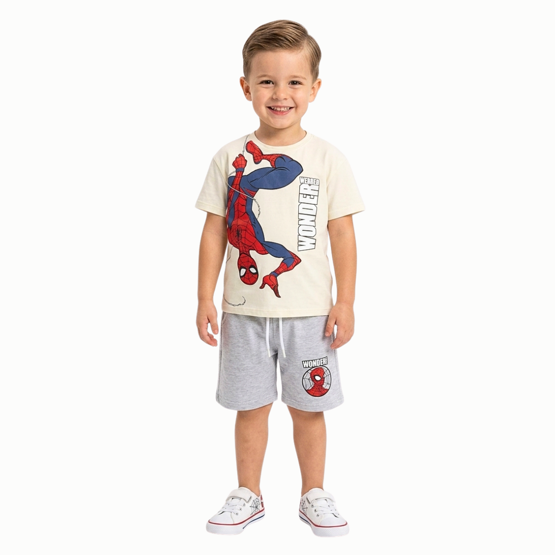 Conjunto En Bermuda Wonder Spiderman