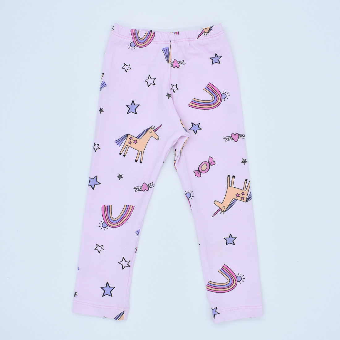Leggins Estampados de Unicornios y Arcoíris
