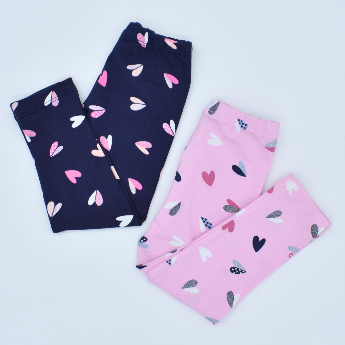 Leggins con Estampados de Corazones