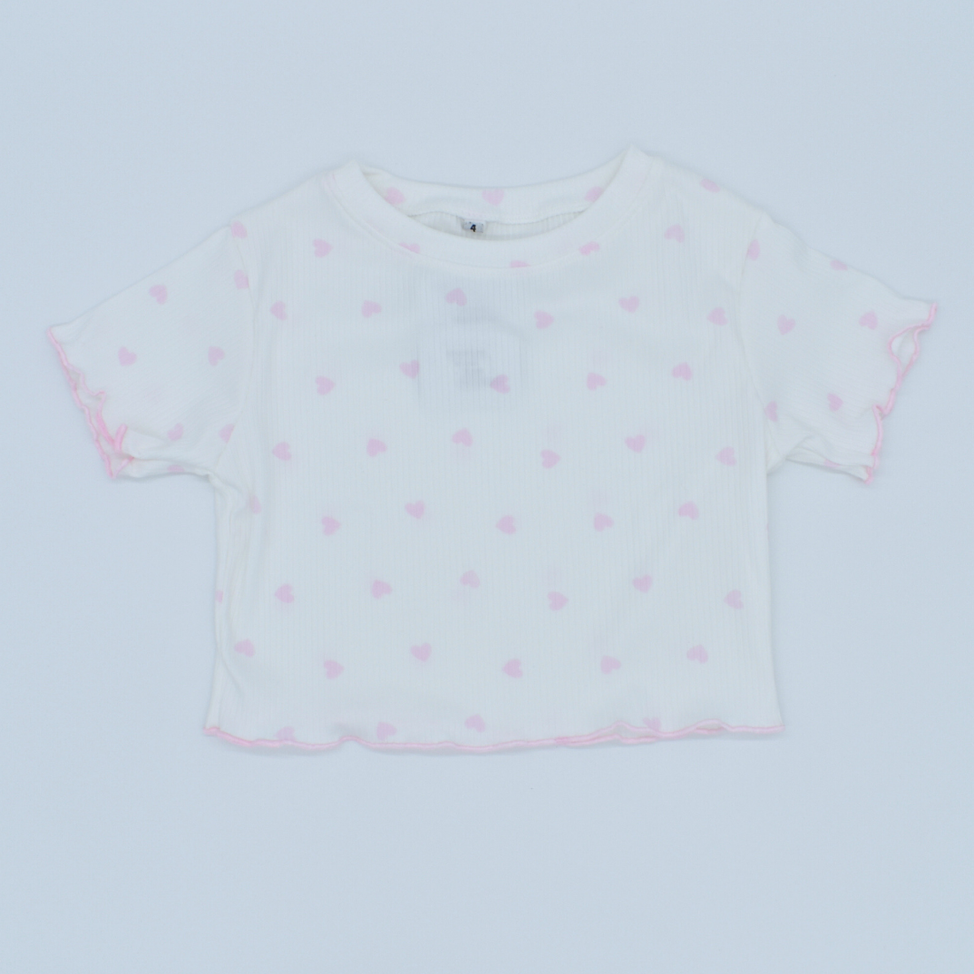 Blusa en Rib de Corazones