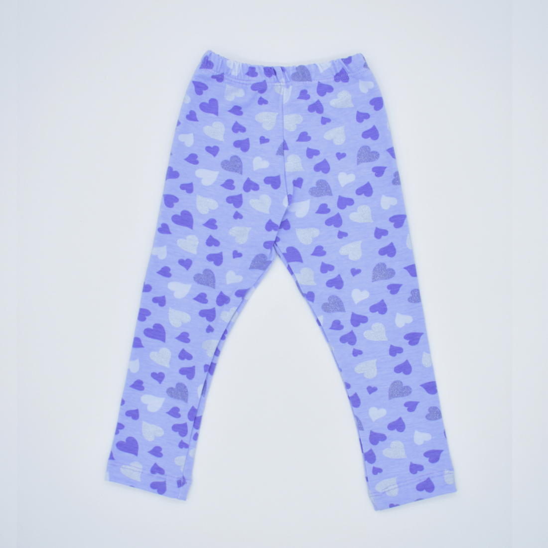 Leggins Estampados Corazones con Escarcha